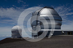 Astronomical observatory on mauna kea