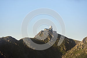 Astronomical observatory on the mountain of Nyksund