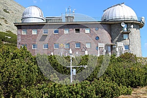 W Astronomical observatory on Skalnate pleso, High Tatras