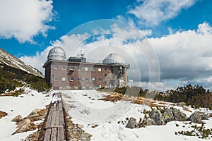 Astronomical observatory in Skalnate pleso, Slovakia