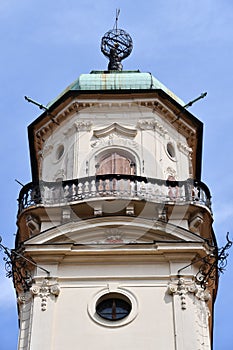 Astronomical Tower at the Klementinum in Old Town in Prague, Czech Republic