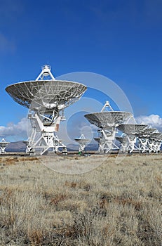 Astronomy antennas vertical