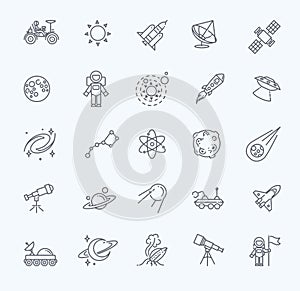 Astronomy, Astrology and Space icons