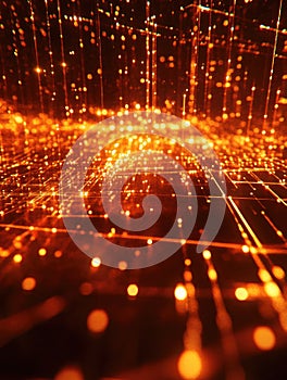 Astrophotography of Galaxy Cluster