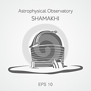 Astrophysical observatory Shamakhi. photo