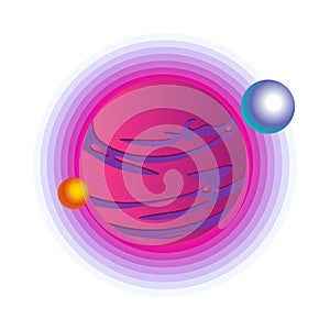 Astrophysics Violet Planet Composition