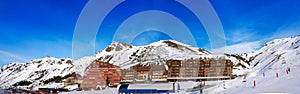 Astun ski area in Huesca on Pyrenees Spain photo