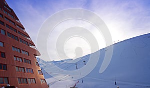 Astun ski area in Huesca on Pyrenees Spain photo