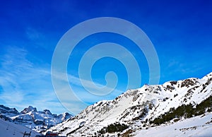 Astun ski area in Huesca on Pyrenees Spain photo