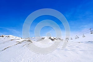 Astun ski area in Huesca on Pyrenees Spain photo