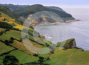 Asturias coast spain photo