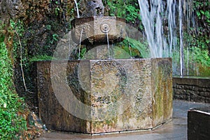 Fountain of the seven pipes Covadonga photo