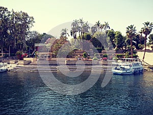 Aswan and nile river
