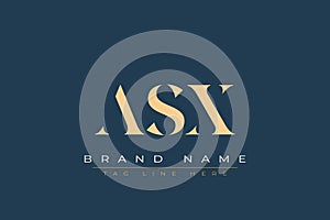 ASX abstract letter logo design