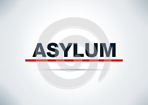 Asylum Abstract Flat Background Design Illustration