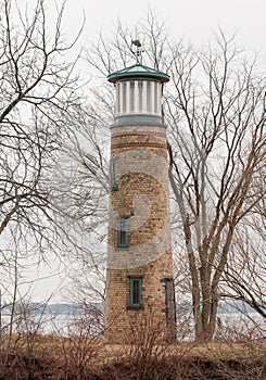 Asylum Point Lighthouse on Lake Winnebago photo