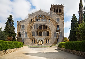 Asylum of Santo Cristo in Pla de San Agustin de Igualada. Spain photo