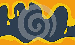 Abstrack digital web design with a yellow theme