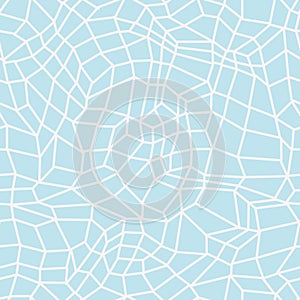 Asymmetric Blue White Geometric Background element Seamless pattern