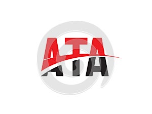 ATA Letter Initial Logo Design Vector Illustration