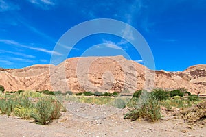 Atacama arid mountain landscape