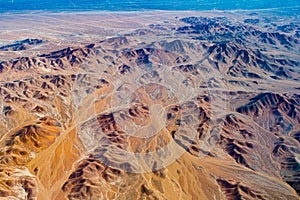 Atacama Desert from above