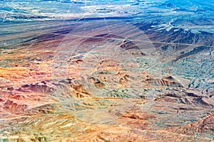 Atacama Desert from above