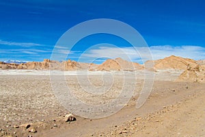 Atacama desert arid landscape