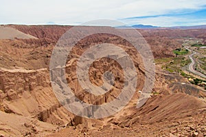 Atacama desert arid mountain landscape