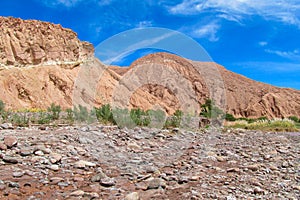 Atacama desert arid mountain landscape