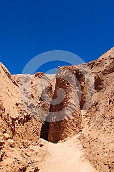 Atacama desert arid mountains