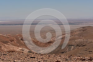 Atacama Desert panorama views Chile south america