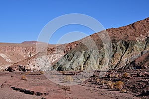 Atacama Desert panorama views Chile south america
