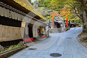 Atago Jinja Shrine in Kyoto, japan