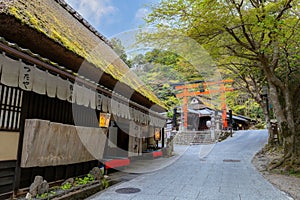 Atago Jinja Shrine in Kyoto, Japan