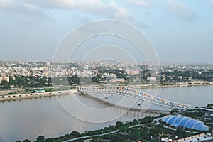 Atal Bridge Is A Pedestrian Truss Bridge At Sabarmati Riverfront