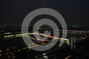 Atal Bridge Is A Pedestrian Truss Bridge At Sabarmati Riverfront