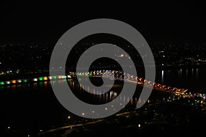 Atal Bridge Is A Pedestrian Truss Bridge At Sabarmati Riverfront