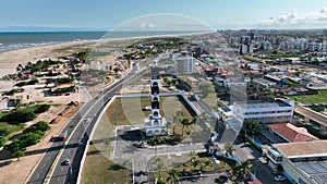 Atalaia Edge at Aracaju Sergipe Brazil. Tourism at Brazil Northeast.