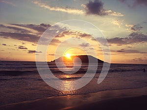 Atardecer sunset beach playa photo