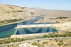 Ataturk Dam in Turkey photo