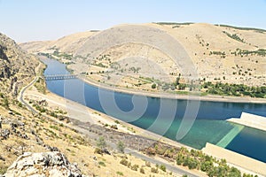 Ataturk Dam in Turkey photo
