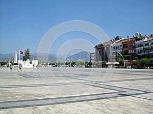 Ataturk square in Fethiye