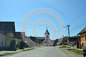 Atel. A village in Transylvania Romania