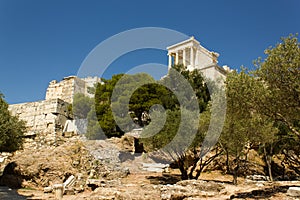 Atenas Greece Acropolis View