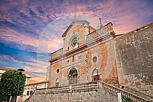 Atessam, Chieti, Abruzzo, Italy: cathedral of Saint Leucio