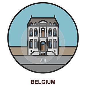 Ath. Cities and towns in Belgium
