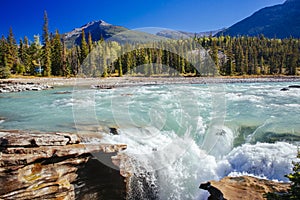 Athabasca Falls, Icefield Parkway, Jasper National Park