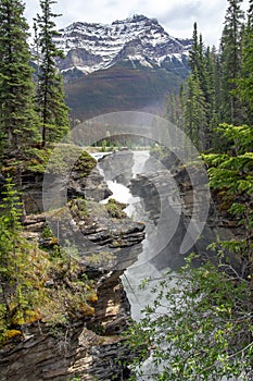 Athabasca Falls, Icefields Parkway, Jasper National Park, Canada