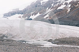 Athabasca Glacier bottom